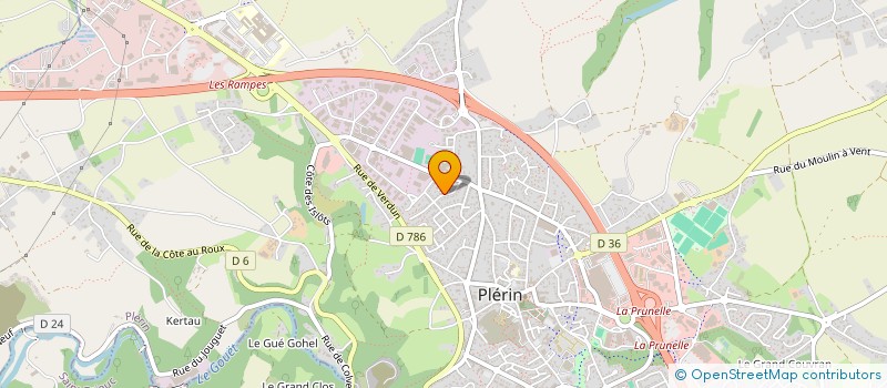 localisation de l'entreprise TAKES INVEST IVD  PLERIN