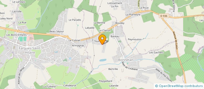 localisation de l'entreprise TAKETIK  BONNETAN