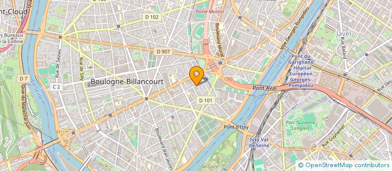 localisation de l'entreprise TAKHI à BOULOGNE-BILLANCOURT