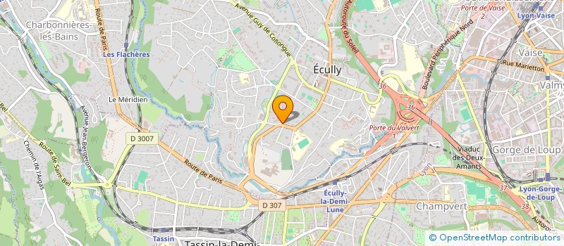 localisation de l'entreprise TAKILE  ECULLY