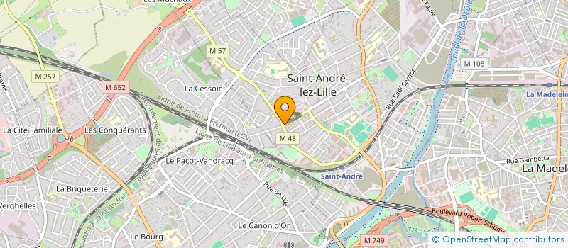 localisation de l'entreprise TAKIS à SAINT-ANDRE-LEZ-LILLE