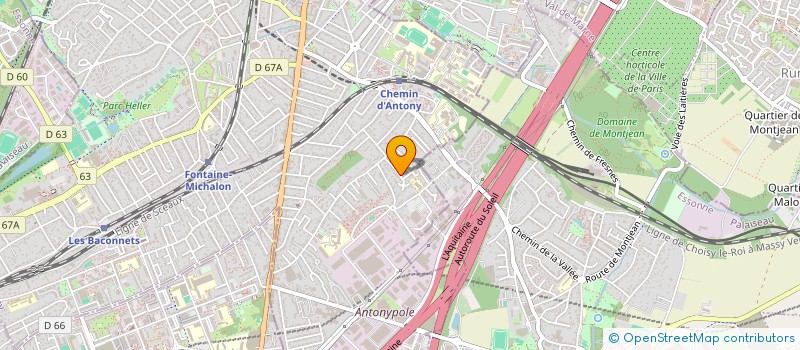 localisation de l'entreprise TAKKAN SOLUTIONS à ANTONY