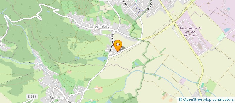 localisation de l'entreprise TAKO 68  LEIMBACH