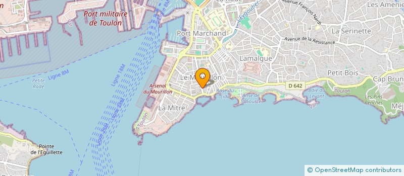 localisation de l'entreprise TAKO à SIX-FOURS-LES-PLAGES