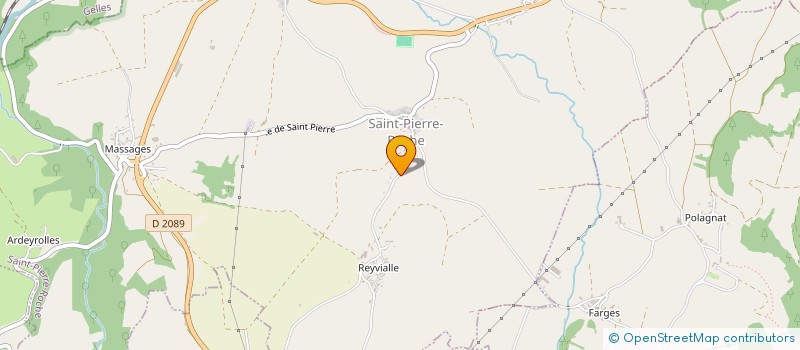 localisation de l'entreprise TAKO IMMO  SAINT-PIERRE-ROCHE