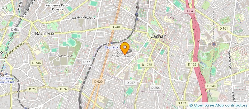 localisation de l'entreprise TAKOHA  CACHAN