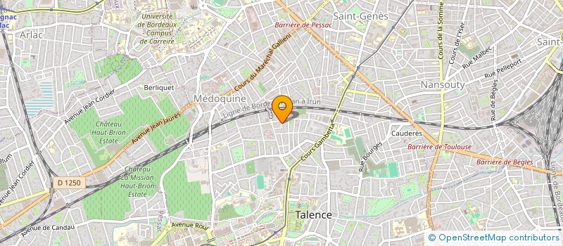 localisation de l'entreprise TAKOLOR PEINTURE  TALENCE