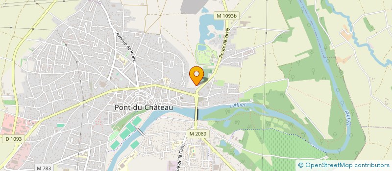 localisation de l'entreprise TAKORA-BAT  PONT-DU-CHATEAU