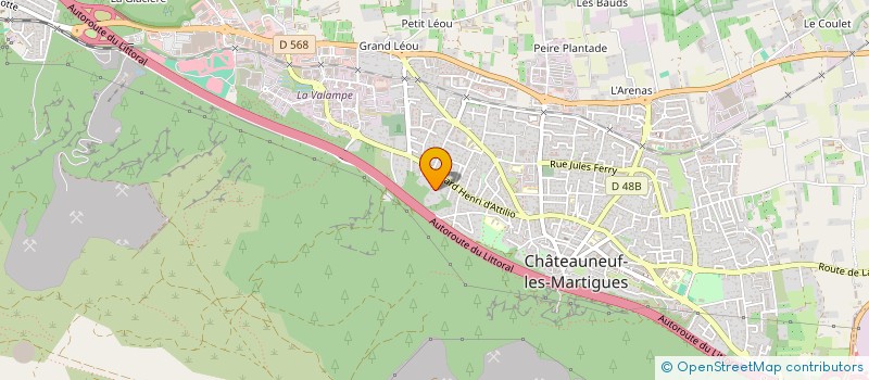 localisation de l'entreprise TAKOTSUBO à CHATEAUNEUF-LES-MARTIGUES