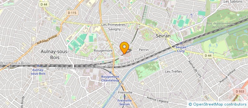 localisation de l'entreprise TAKOU TRANSPORT à SEVRAN