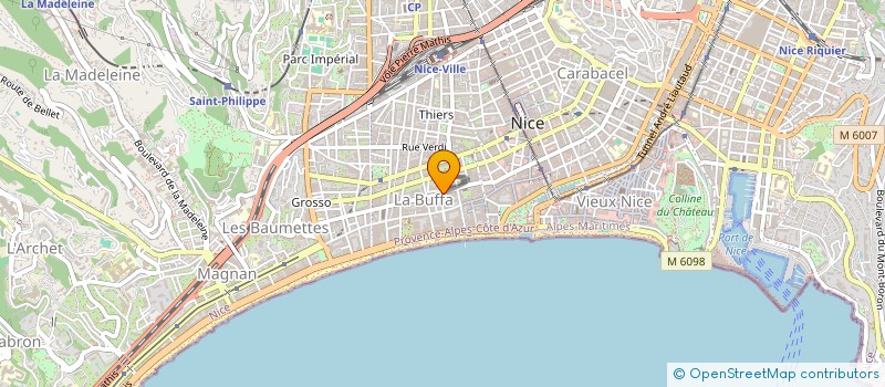 localisation de l'entreprise TAKOYAKI à NICE