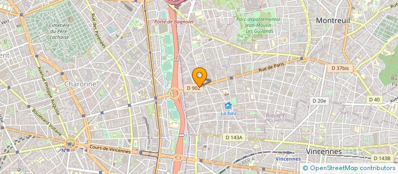 localisation de l'entreprise TAKSIM à MONTREUIL