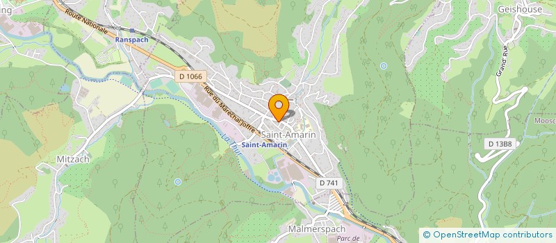 localisation de l'entreprise TAKSIM KEBAB  SAINT-AMARIN