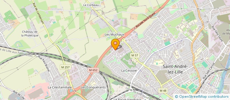 localisation de l'entreprise TAKTIK à LAMBERSART