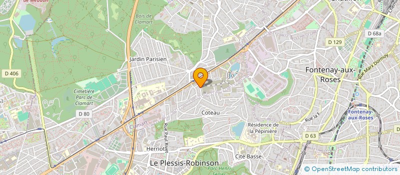 localisation de l'entreprise TAKY BABY à CLAMART