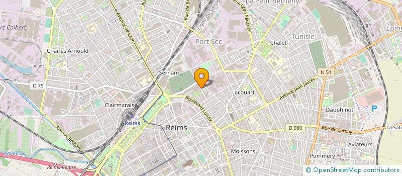 localisation de l'entreprise TAKY SERVICE  REIMS