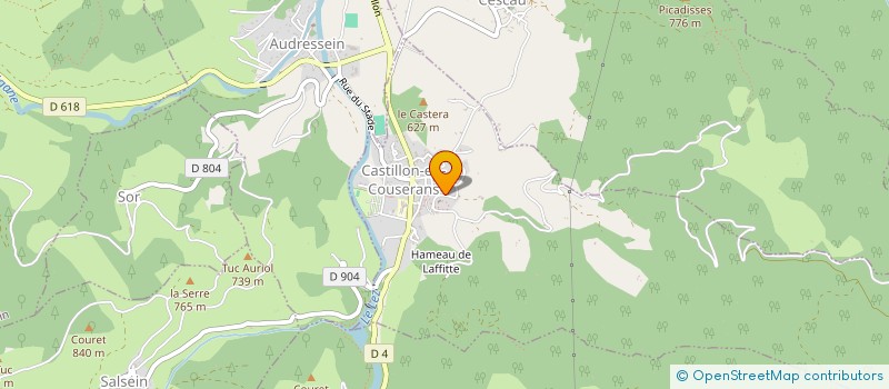 localisation de l'entreprise TAL à CASTILLON-EN-COUSERANS