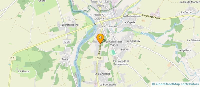 localisation de l'entreprise TAL à MARTIZAY