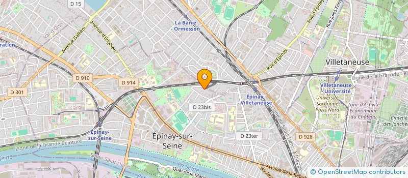 localisation de l'entreprise TAL à EPINAY-SUR-SEINE