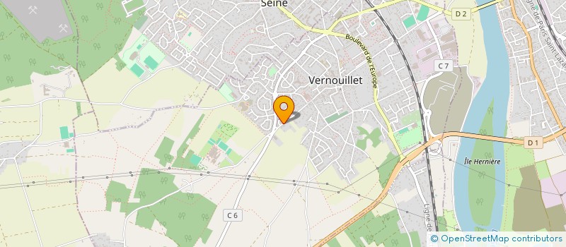 localisation de l'entreprise TAL'CASA INVEST à VERNOUILLET