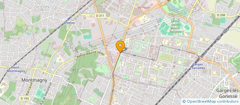 localisation de l'entreprise TAL CONSEILS à SARCELLES
