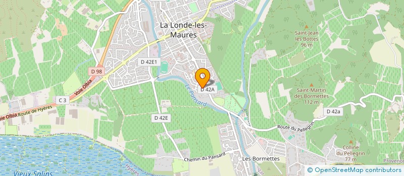 localisation de l'entreprise TAL ELEC  LA LONDE-LES-MAURES