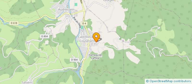 localisation de l'entreprise TAL EQUIPEMENT à CASTILLON-EN-COUSERANS