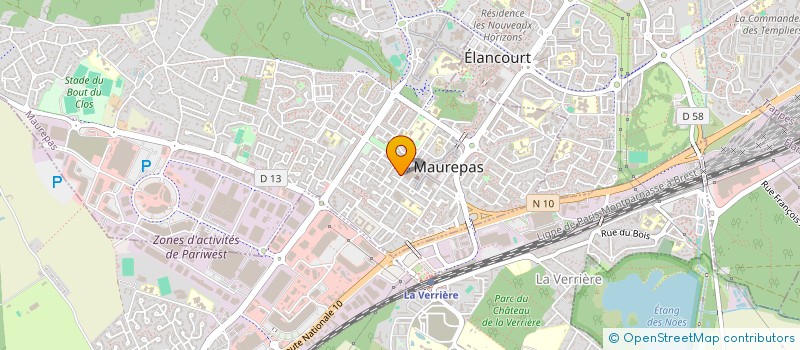 localisation de l'entreprise TAL'INFO  MAUREPAS