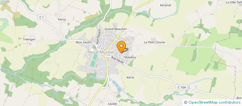 localisation de l'entreprise TAL INVEST  NOYAL-MUZILLAC