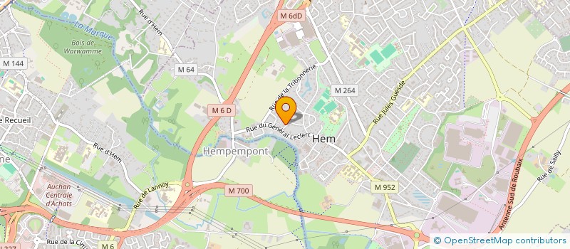 localisation de l'entreprise TAL MAGUERO 2013  HEM