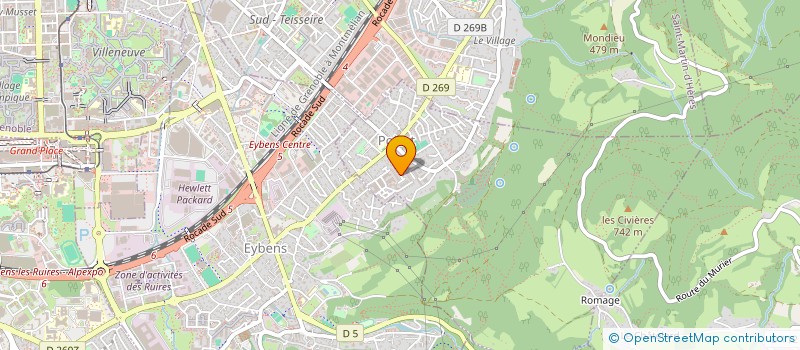 localisation de l'entreprise TAL&RICK  POISAT