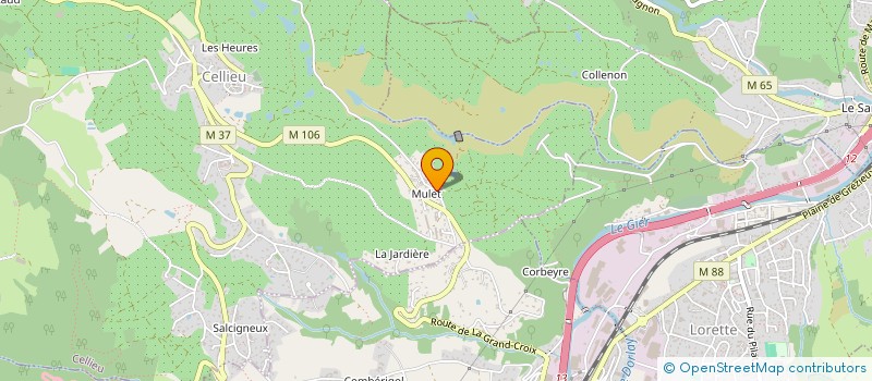 localisation de l'entreprise TAL'S IMMO  CELLIEU