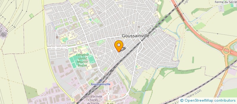 localisation de l'entreprise TALA BATIMENT  GOUSSAINVILLE