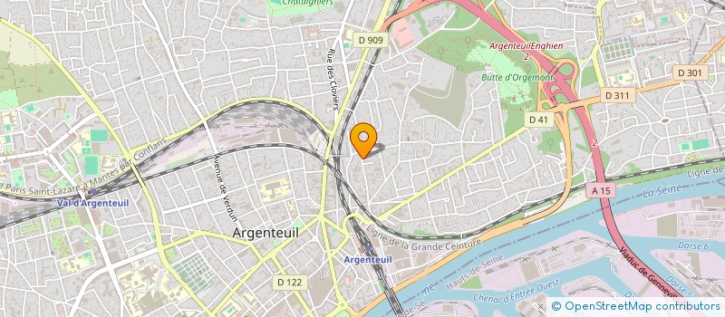 localisation de l'entreprise TALA CONSULTING  ARGENTEUIL