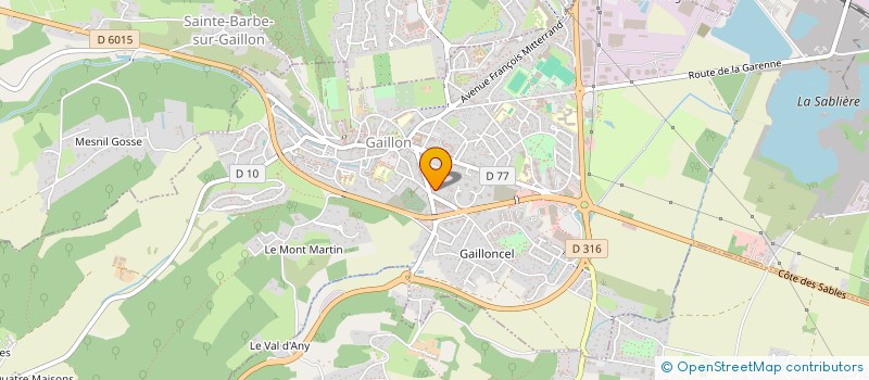 localisation de l'entreprise TALA SERVICES  GAILLON