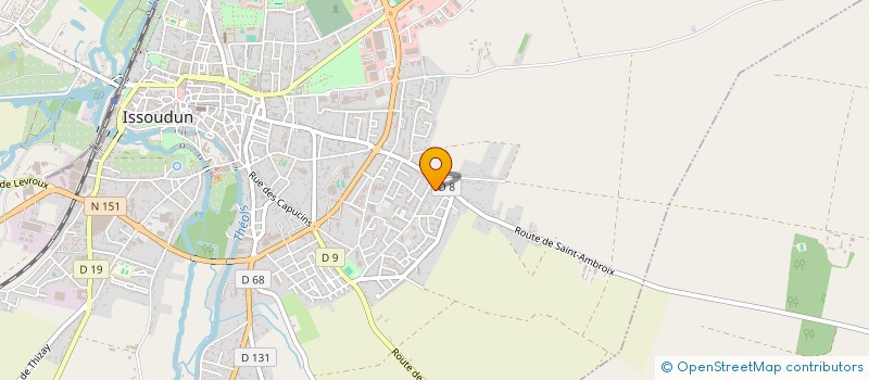localisation de l'entreprise TALA SRUTI, AIDES AUX ENFANTS DEFAVORISES DE PONDICHERY (AEDP) à ISSOUDUN