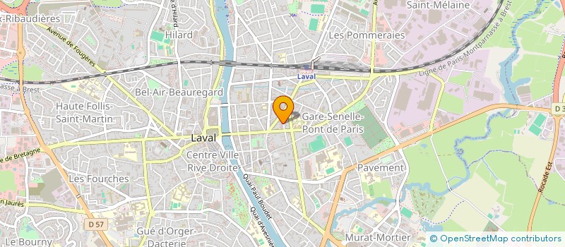 localisation de l'entreprise TALADRIZ SARL à LAVAL