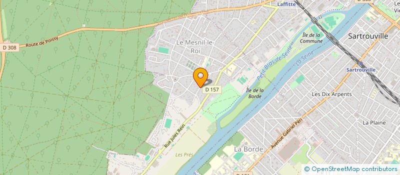 localisation de l'entreprise TALAGOT ENERGIE  LE MESNIL-LE-ROI