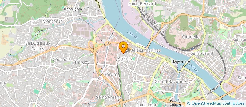 localisation de l'entreprise TALALDI à BAYONNE