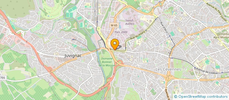 localisation de l'entreprise TALANAYA à MONTPELLIER