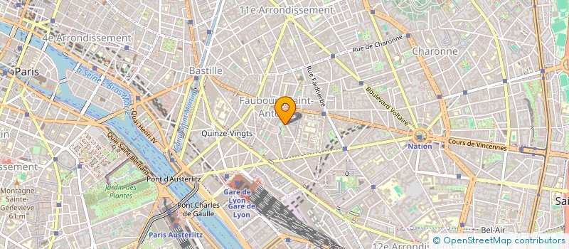 localisation de l'entreprise TALANQUERE CONCEPT  PARIS