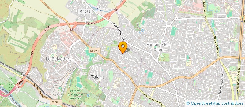 localisation de l'entreprise TALANT 43  TALANT