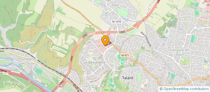 localisation de l'entreprise TALANT CONTROLE TECHNIQUE à TALANT
