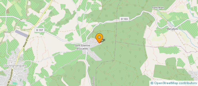 localisation de l'entreprise TALARD INVEST  SOUVIGNARGUES