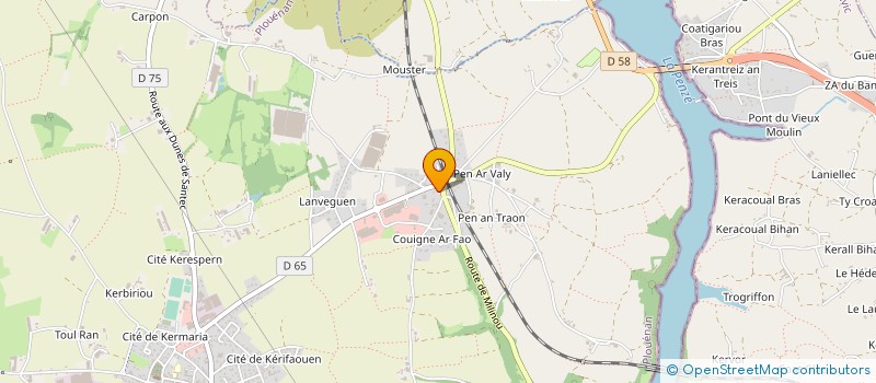 localisation de l'entreprise TALARMOR SERVICES à PLOUENAN