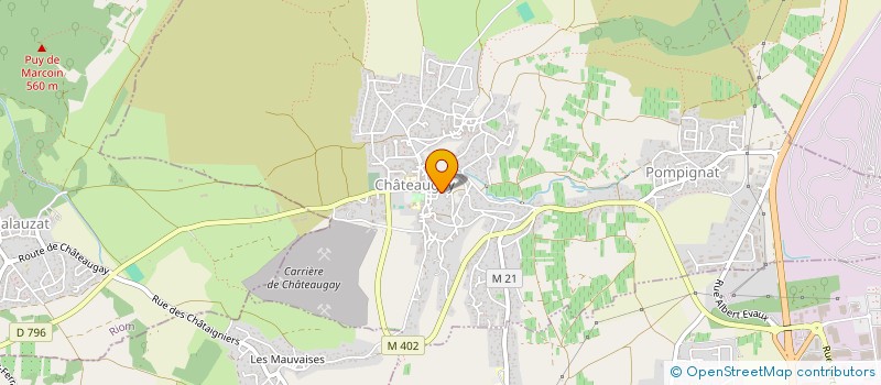 localisation de l'entreprise TALAS  CHATEAUGAY