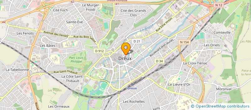 localisation de l'entreprise TALATA N CO à DREUX