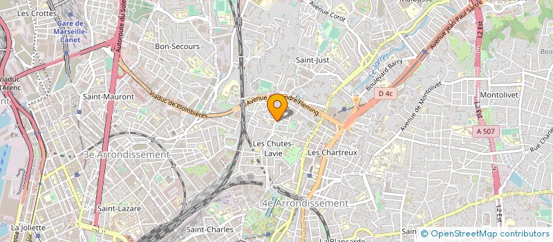 localisation de l'entreprise TALAVERIEMATIC à MARSEILLE