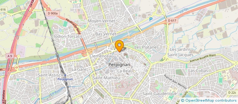 localisation de l'entreprise TALAYRACH-BRISSOT INDIVISION à PERPIGNAN