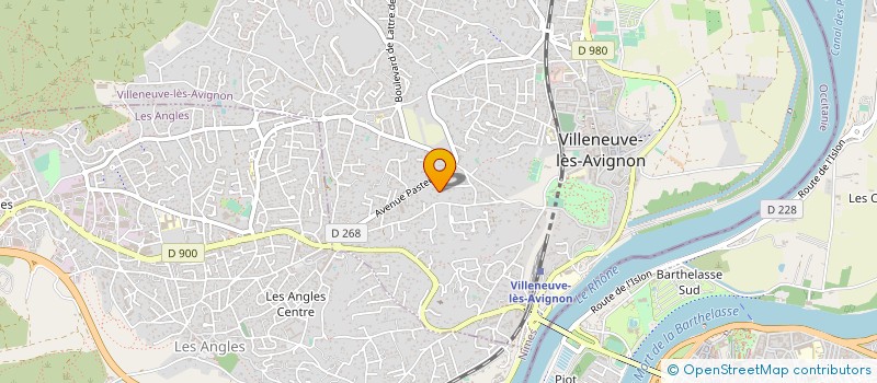 localisation de l'entreprise TALBOT ET ASSOCIES  VILLENEUVE-LES-AVIGNON